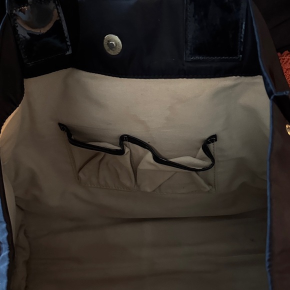 Tory Burch Black Tote with Logo Detail - Picture 13 of 15